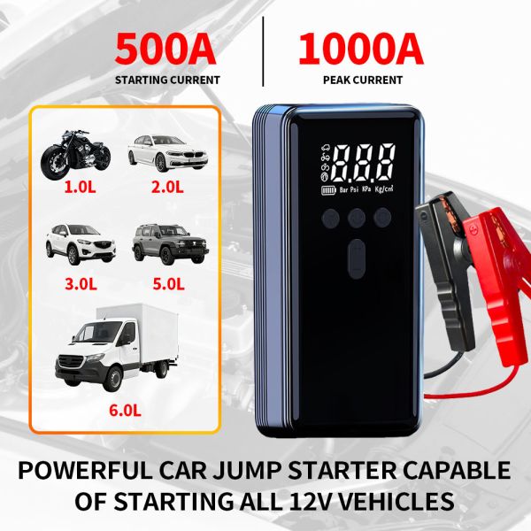 Portable Car Charger Jump Starter 6000mAh 8000mAh 10000mAh 12000mAh emergency car battery charger portable car jump starter Vehicle emergency power supply