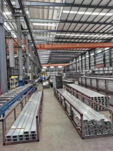 2D PDF Sandblasting Aluminium Extrusion Profiles Heat Sink Hot Dip Galvanizing