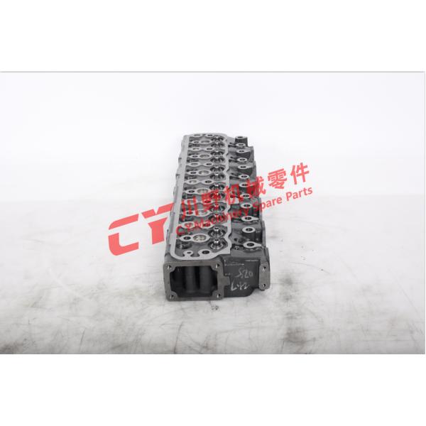 6D34 Excavator Diesel Cylinder Head for SK200 - 6 SK230 - 6E with Heat Plug Hole