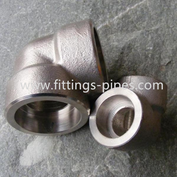 High Precision Forged Steel Pipe Fittings , Butt Weld Elbow 90 Degree