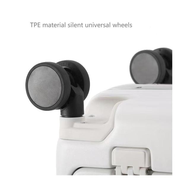 TSA одобрила багаж для пассажиров из алюминия чемодан с крутящим колесом