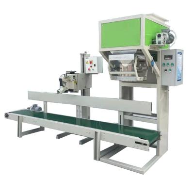 Granular Quantitative Weighing Sewing Packing Machine 5kg 15kg 25kg 50kg Packing Line for Quartz Sand Rice Packaging Machine