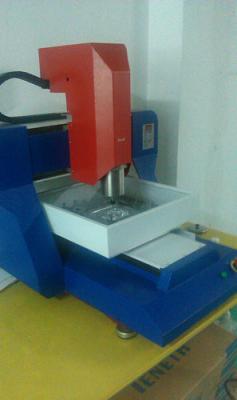 Eficiência elevada material 6000mm/s da máquina de trituração do router do CNC do metal macio mini