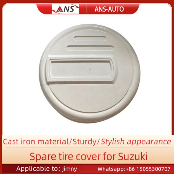 Stainless Steel Spare Tire Covers , Dustproof Suzuki Jimny Spare Tyre Cover
