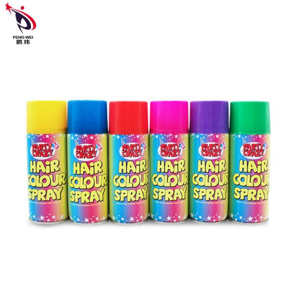 Party Crazy Temporary Instant Hair Color Sprays 250ml Magic Disposable Washable
