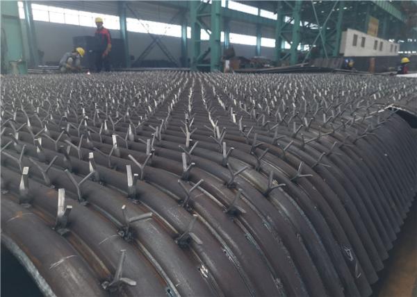 Power Station Heat Preservation Gas Hot Water Boiler Membrane Wall Panels