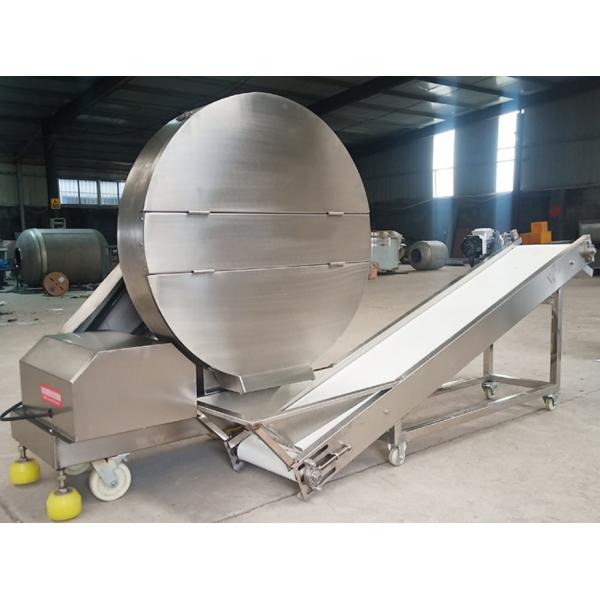 600kg/H Frozen Meat Slicer Machine Commercial 380V Meat Crusher Machine
