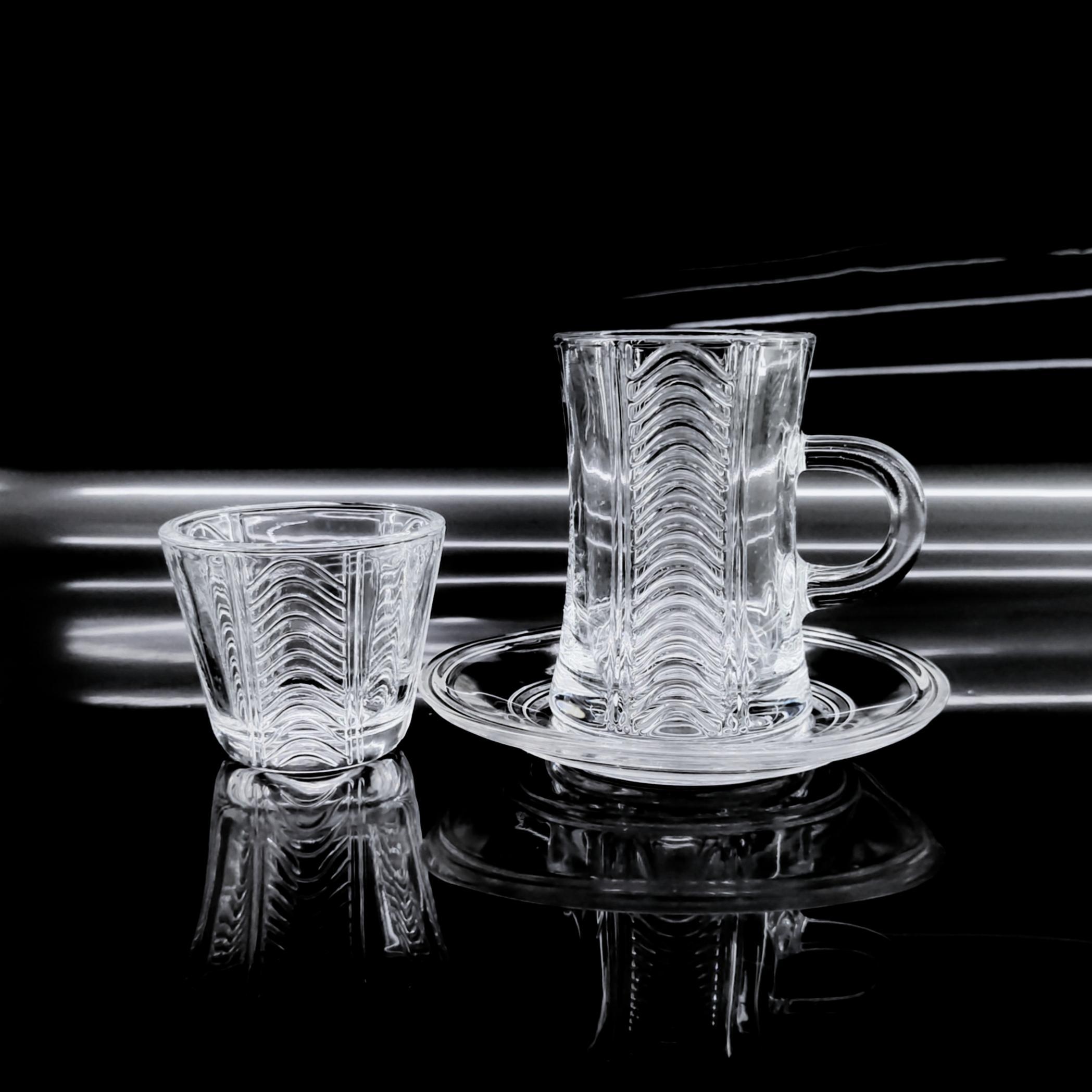 Sophisticated 18pcs Glass Cup Sets  For Restaurants / Hotels / Event Venues