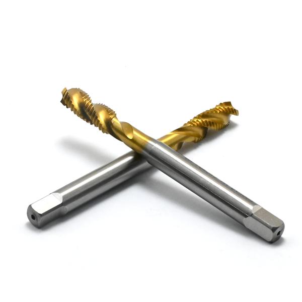 Tap for blind hole with spiral flute (angle 35°) M8X1.25