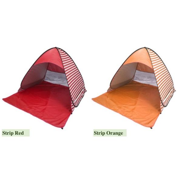 190T Festival Camping Tent Silver Coated Polyester Sunproof Pop Up Canopy 165X200X130cm