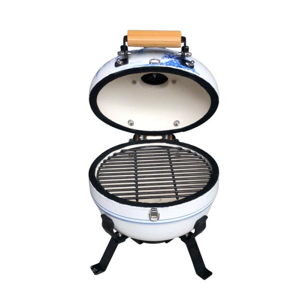 2025 Newest High Quality Kamado Mini Portable Bbq Grill  Kamado Ceramic Charcoal Grill/wooden Fire Oven/grill Kamado