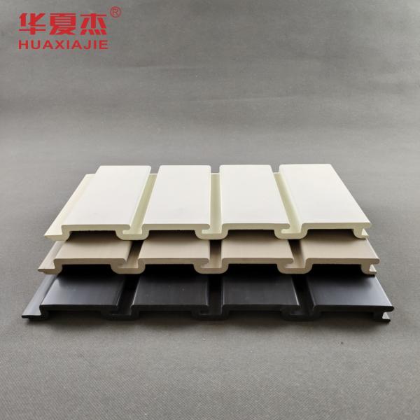Smooth Surface PVC Slatwall Panels with Excellent Fire Resistance and waterproof for Garage Walls