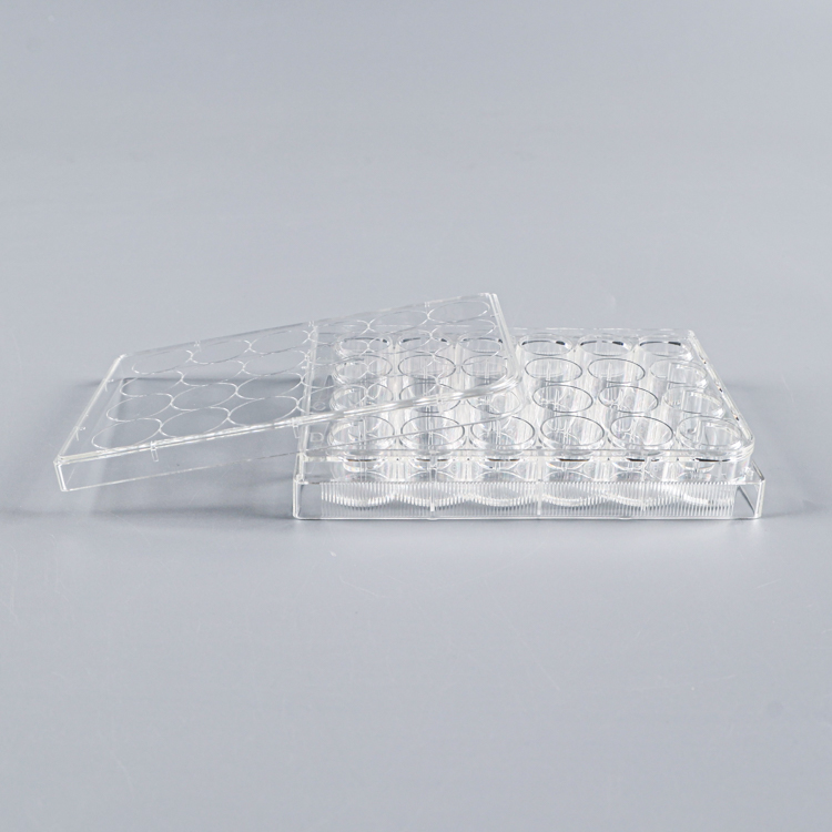 Cell Culture Plate Потребляемые вещества пластиковое Microplate 24 лаборатории плиты культуры клетки гаммы стерильные