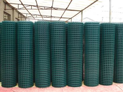 PVC Coated Welded Gabion Box 0.3mm-8.0mm Green Wire Mesh Fencing Rolls