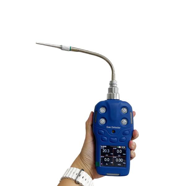 MS400-S Cuatro detectores de gas con sensores catalíticos PID IR electroquímicos