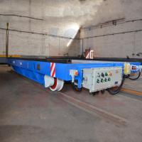 Électriques adaptés aux besoins du client 30 tonnes de chariot plat à transport ferroviaire s'appliquent pour l'atelier de peinture