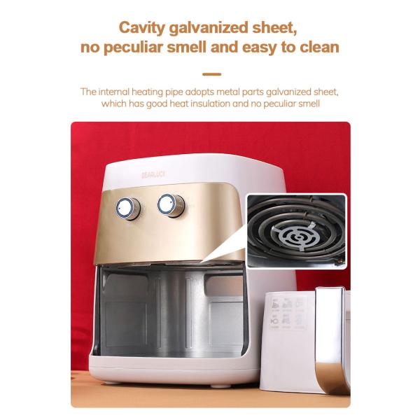 10V To 120V 220V To 240V Smart Air Fryers 0-60min