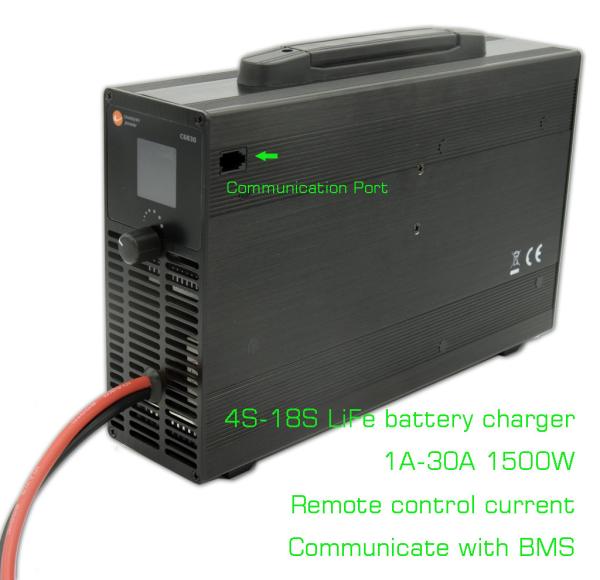 58.4V Vrla LFP Lithium Lifepo4 Battery Charger 8S 12S 16S 18S Customized