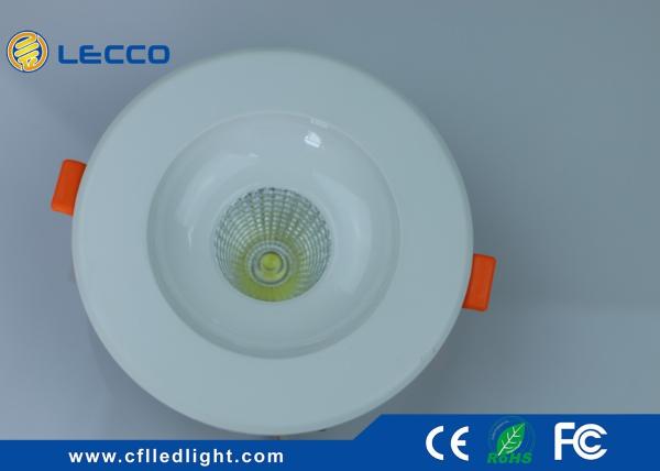 LED Recessed  Downlight 12W Benz Type Die Cast Aluminum 100 LM / W CRI > 80 COB Light Source