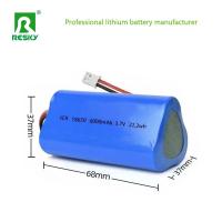 Batterie rechargeable au lithium-ion 11,1V 3s 18650 2200mAh Pour la lumière de vélo