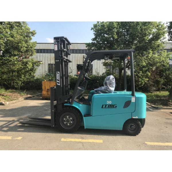 Material Handling 5 Ton Electric Forklift Truck Battery Operated 1 Year Warranty