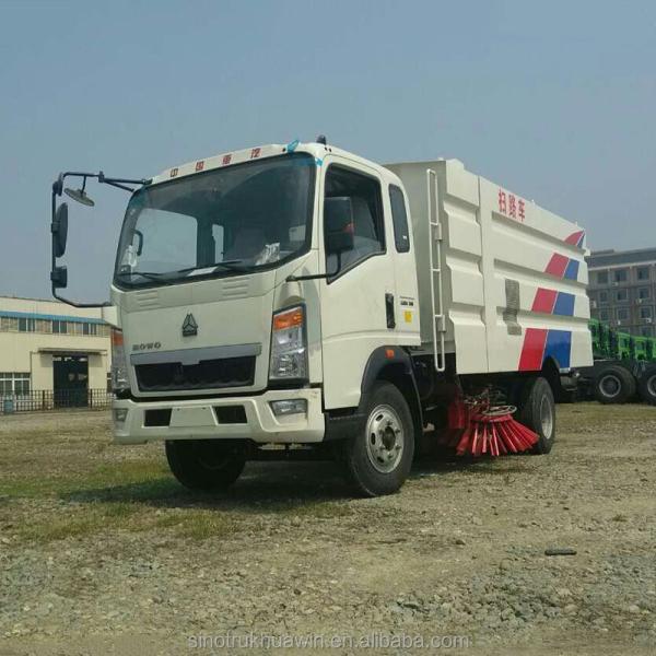 SINOTRUK HOWO street and road sweeper truck price for sale