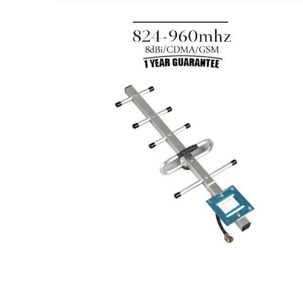 Outdoor Yagi Antenna 824mhz to 960hz 850mhz 900mhz Mobile Phone Signal Antenna 8dBi External Cellphone Direction Antenna