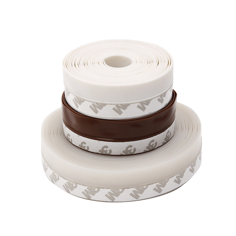 High Transparency and Quality Waterproof and Noise Doors and Windows Self Adhesive Silicone Rubber Silicone Shower Seal Strip