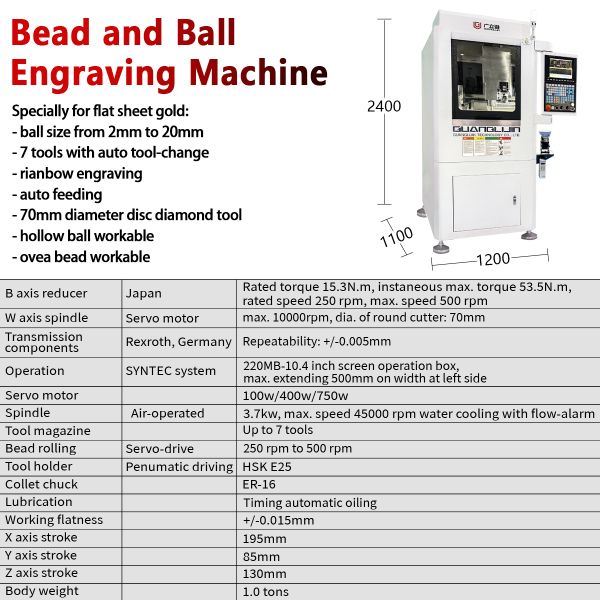 Professional Five Axis Jewelry Making Machine for Jewelry Manufacturing