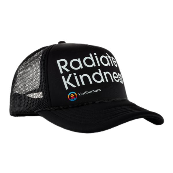 Pre Curlved Visor Recycled Trucker Hat 5 Panel Trucker Cap  High Profile