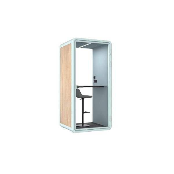 Prefabricated Office Pod Vocal Booth Soundproof Office Aluminum Modern Small Private Phone Booths