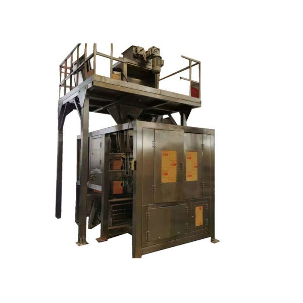 50kg 14KW Automatic Weighing Packing Machine with ±0.2-0.3% Accuracy for Pellet Granule in Plastic Rubber Industry
