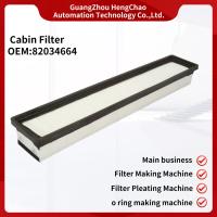 filtre automatique de climatiseur de voiture du filtre à air 82034664 de cabine de 100mm faisant la machine