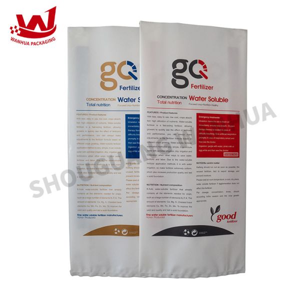 Customized 20KG Waterproof PE Bags with 7 Colors Printing Customer Logo