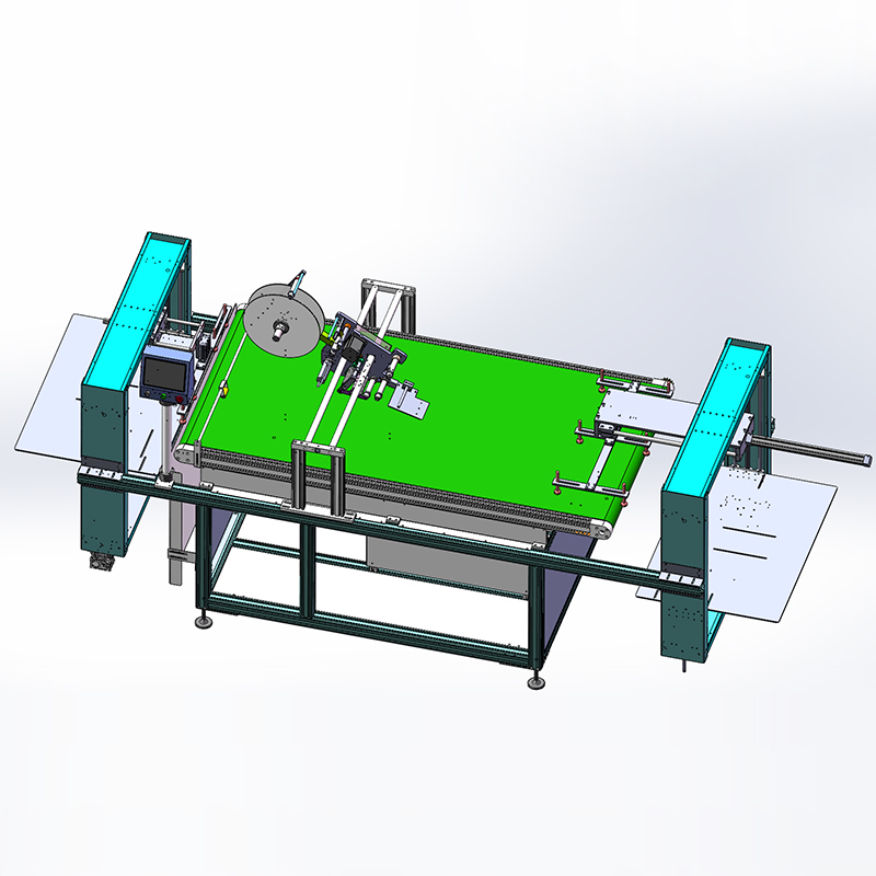 YM210D Full Automatic Flat Labeling Machine Large Bag Labeling Machine for Shopping and Fertilizers