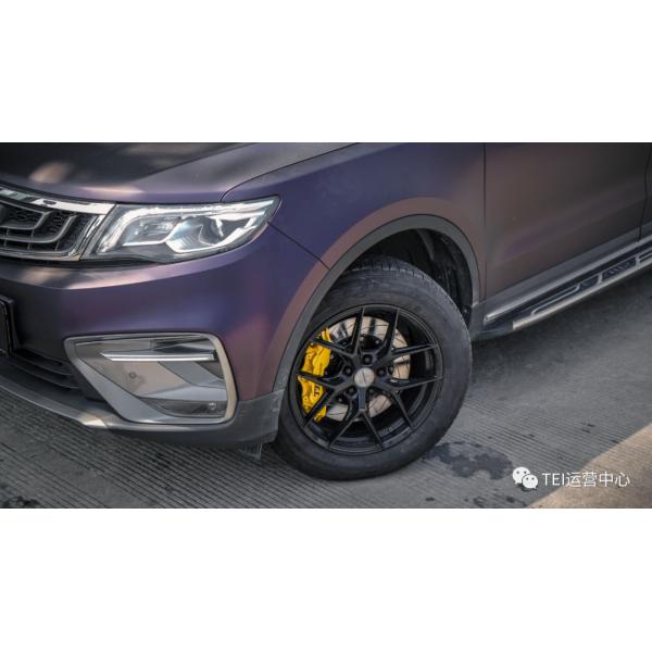 Front Big Brake Kit 6 Piston Caliper With 355x32mm Rotor BBK Auto Brake System For Geely Boyue 18 Inch Car Rim