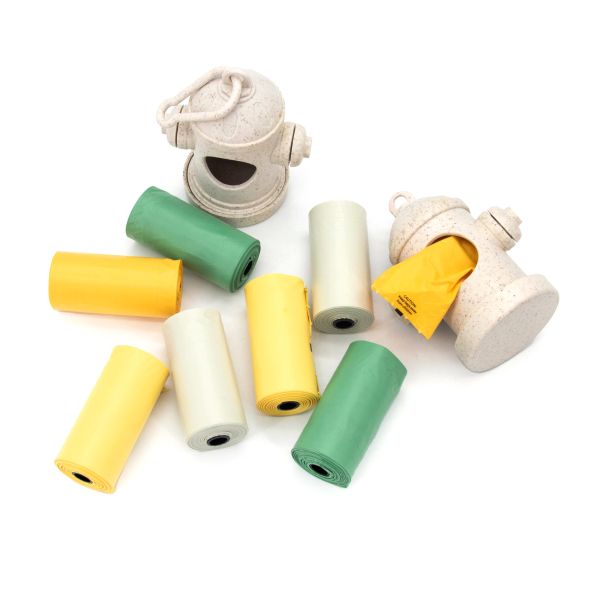 Wholesale Bulk Compostable Dog Waste Bags Private Label Compostable Cat Litter Bags