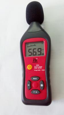 Trafique multifuncional vermelho dos medidores de nível sadio do Lcd Digital para a família