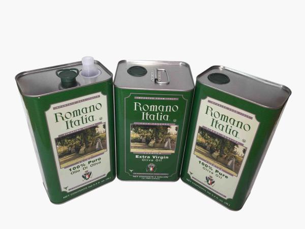 1L-5L Olive Oil Tin Can Food Grade Tinplate Packaging