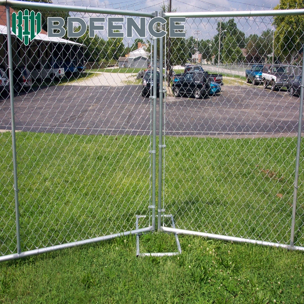 Heavy‑Duty Galvanized Temp Construction Fence For Site Isolation