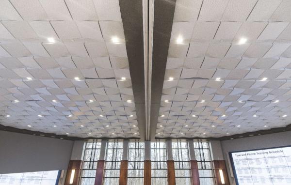 Roofing Decoration Custom Ceilings Hall False Ceiling Designs  0.6~3.0mm Thick