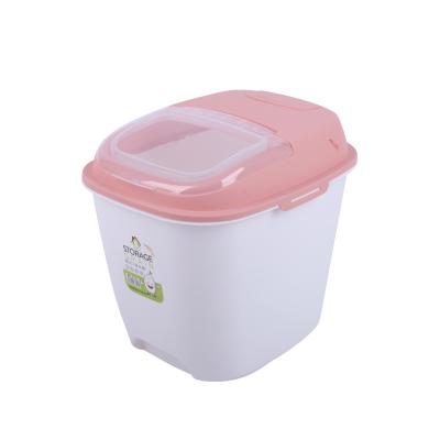 Recipiente grande para armazenamento de arroz 4L-5L para cozinha