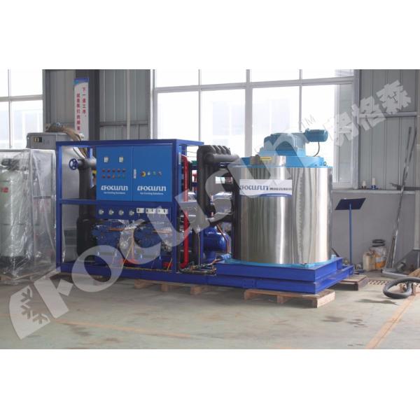 Напряжение 380V/220V Ледовый станок на морском судне 40 тонн в день