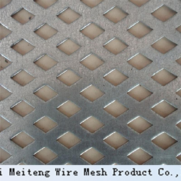 Perforated metal mesh/perforated plastic mesh panel/thin metal sheet