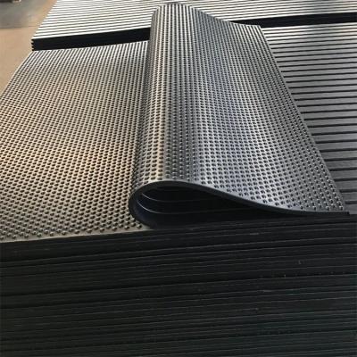 1.22 X 1.83m Black Horse Rubber Stall Mats Agricultural Cow Mat Cheap Anti Slip Comfortable