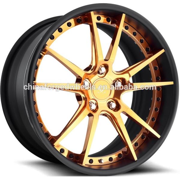 21inch снабжает ободком польское подгонянное 2-PC выковало оправы сплава на оправа 20