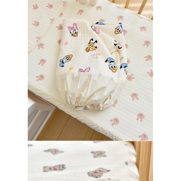 Soft and Breathable Baby Blanket Quilt Made of 100% Cotton Fiber for Newborn Swaddle