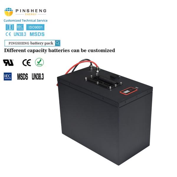 Lithium Battery Pack 72v50Ah Electric Motorcycle Lfp Cell Intellect BMS Management System Lithium Cell Lithium Ion Batte