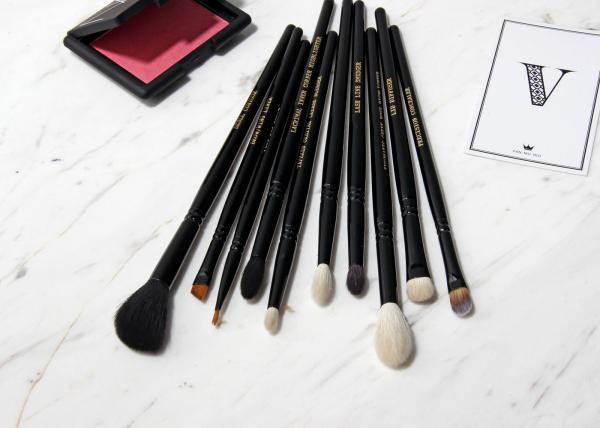 Luxo da fábrica da beleza de Vonira 13 partes do ODM natural OBM do OEM de Brushes Set do maquilhador do cabelo