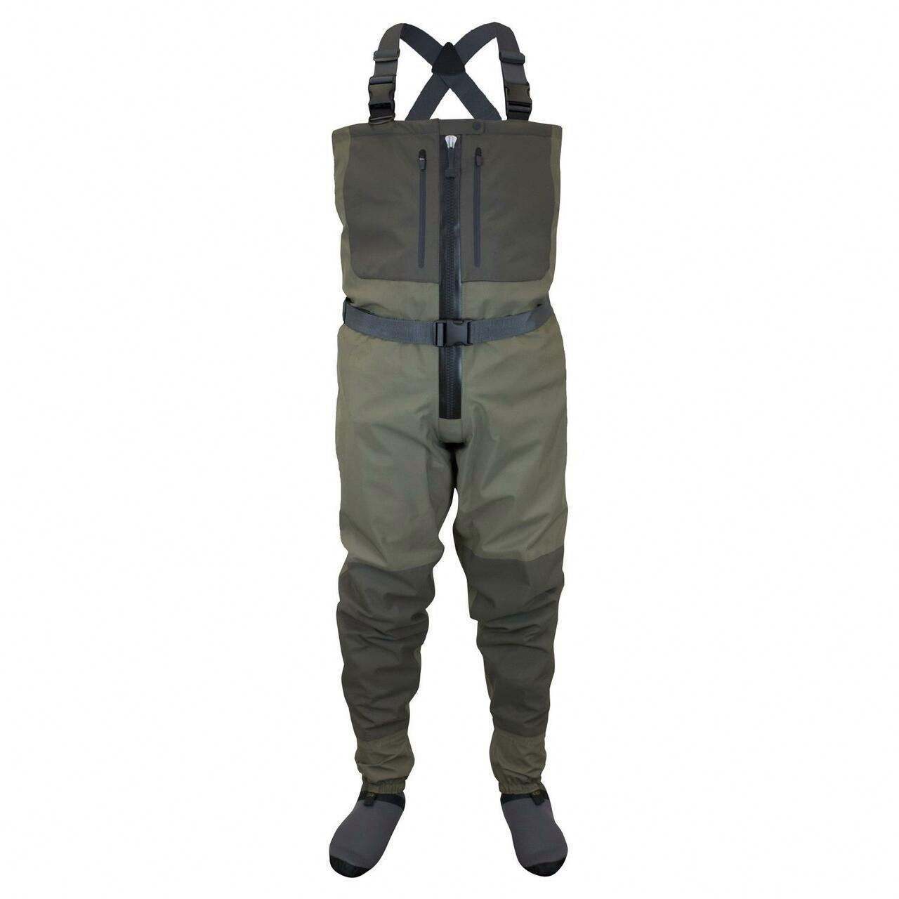 Slip Resistant PVC Waders Durable Chest Waders Unisex For Outdoor Wading